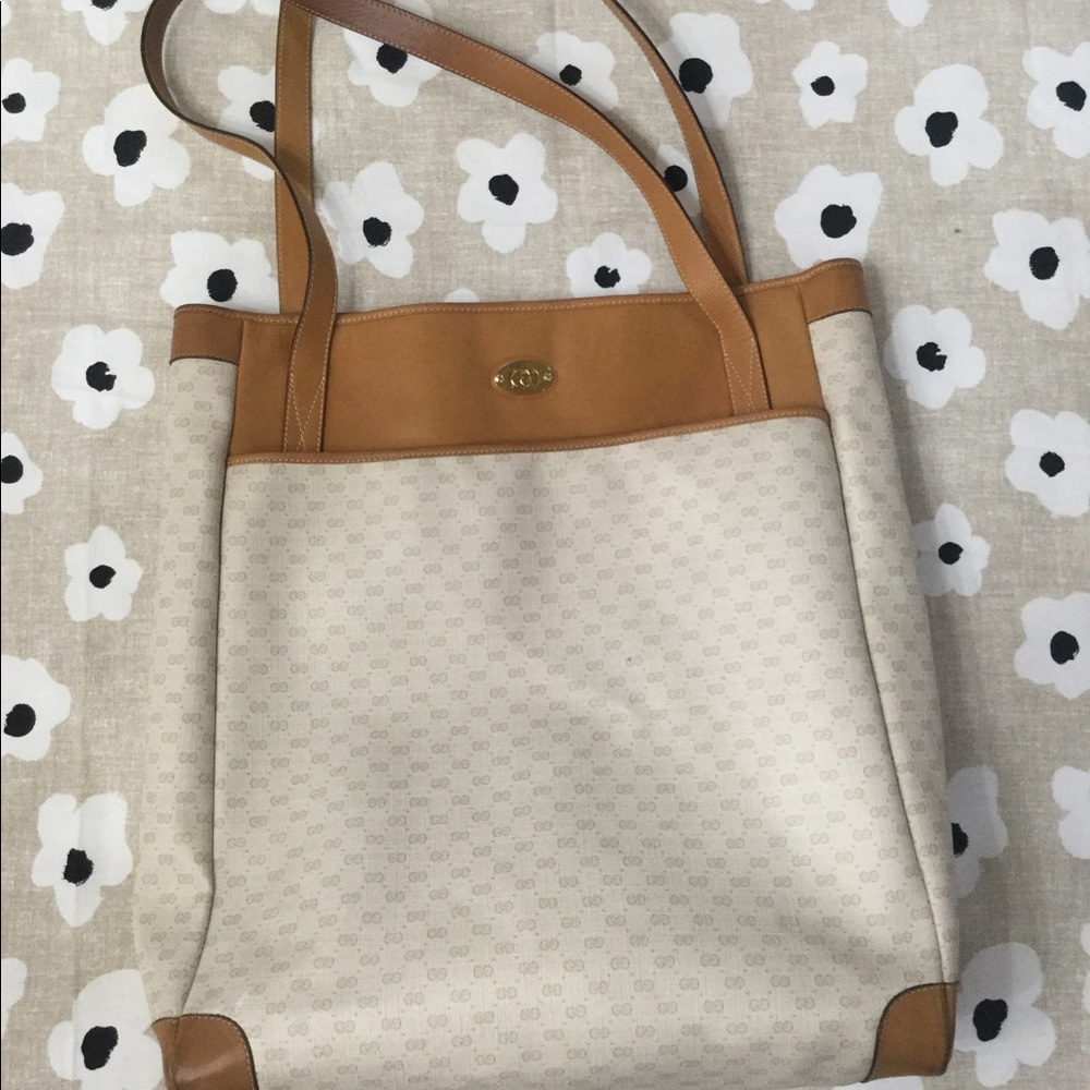 Gucci GG Coated Canvas Tote